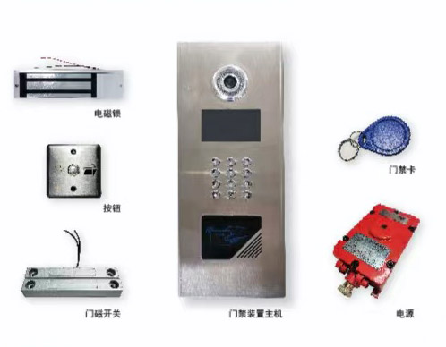 矿用可视对讲门禁装置